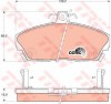 Set placute frana,frana disc ROVER 45 (RT) (2000 - 2005) TRW GDB496
