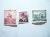 3 Timbre Boemia si Moravia 1941 ocupatie germana , 7 valori (din 8v)