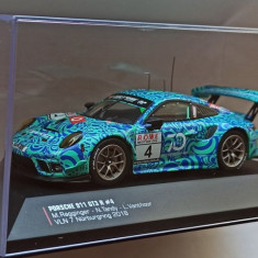 Macheta Porsche 911 GT3 R VLN7 Nurburgring 2018 - IXO Premium 1/43