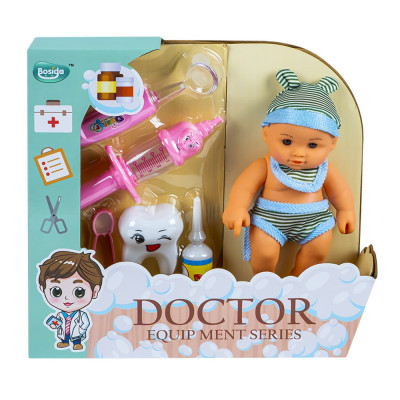 Bebelus cu accesorii doctor, 7Toys foto