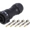Mufă Circulară pe Cablu 5-PIN X-Lok