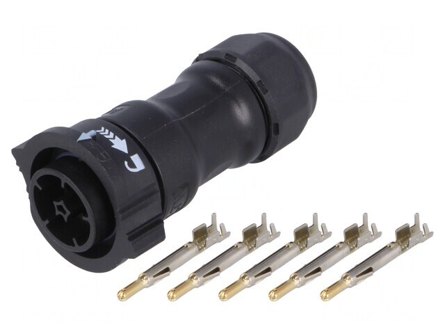 Mufă Circulară pe Cablu 5-PIN X-Lok