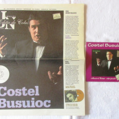 COSTEL BUSUIOC, CD Muzica de Colectie, Editie Speciala + ziar JURNALUL NATIONAL,