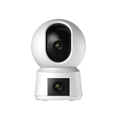 Camera supraveghere Arenti, 3MP + 3MP dual lens, mini, wireless 2.4 GHz, 5 GHz, , night vision 10m, audio bidirectional, supraveghere simultana a 2 zo foto