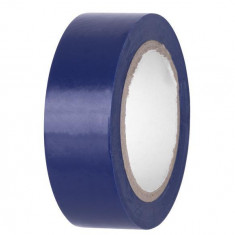Bandă E180BLU, albastră, izolatoare, adezivă, 19 mm, L-10 m, PVC