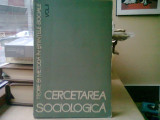 Cercetarea sociologica. Teorie si metoda in stiintele sociale, vol. II