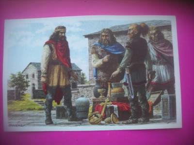 HOPCT 6462 CLOVIS FIUL LUI CHILDERIC FRANCUL - PERIOADA ANTICA SI ISTORIA POPOARELOR DIN EUROPA-NECIRCULATA foto