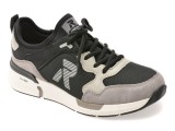 Cumpara ieftin Pantofi sport RIEKER negri, U1405, din material textil