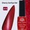 Ojă semipermanentă ochi de pisică Cherry Red Cat Eye Global Fashion, 8ml, 004