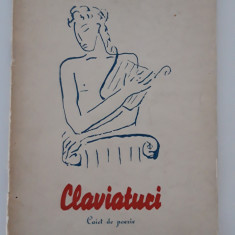 Carte veche Claviaturi Caiet de poezie