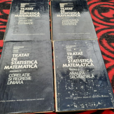 Tratat De Statistica Matematica - Ghe.Mihoc , V.Craiu -4 VOLUME