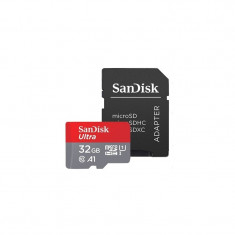 Card MicroSD 32GB + Adaptor (Clasa 10) 100 MB/s SanDisk foto
