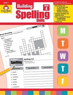 Building Spelling Skills, Grade 4 foto