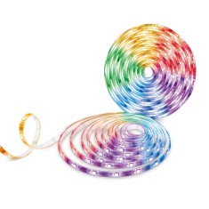 BANDA LED TP-Link Multicolora cu zone de culoare si LED-uri albe, Wi-Fi 2.4 Ghz incorporat,consum 24W/buc, banda 2x5m, ctr prin aplicatia Tapo, comenz
