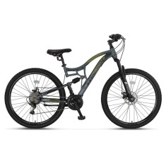 Bicicleta MTB Umit Stallion 2D, Full Suspension, SHM, 21 viteze, roata 26&amp;quot;, cadr... Cod:52659160002 foto