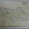 Harta Maramures, 1938, Romania Mare, 32x46 cm, scara 1:250.000, impecabila