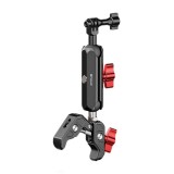 Magic arm Puluz cu clema crab pentru motocicleta PU3211