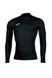 Bluza Termica Copii Joma Brama Academy LS Negru - Poliester &amp; Elastan - Protectie Termica Sport