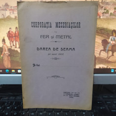 Darea de seamă Corporația meseriașilor în fer și metal din Constanța pe 1905 093