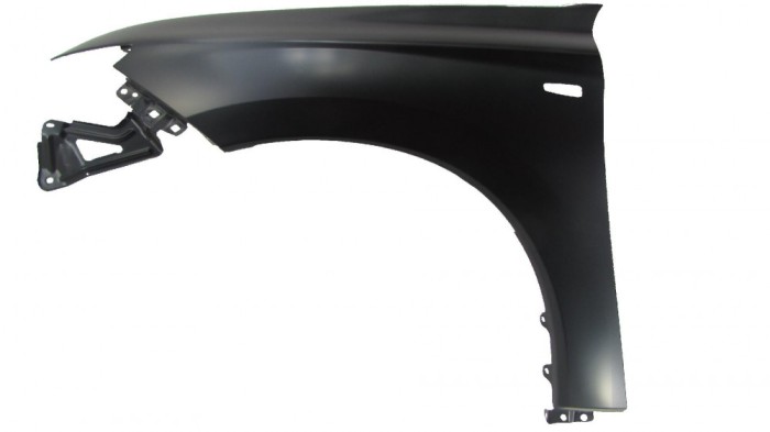 Aripa fata Mitsubishi Outlander (Gg/Gf), 07.2012-06.2015, partea Stanga, cu gaura pentru semnalizare, 5220G973, 52D101-1