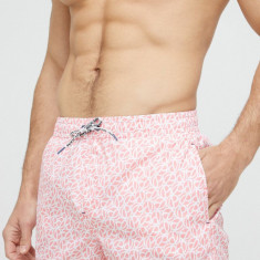 Pepe Jeans pantaloni scurti de baie Ferdi culoarea portocaliu