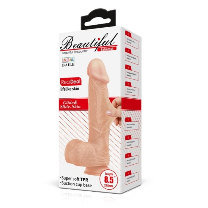 Dildo Soft Beautiful Bahamut 8,5 &quot; (21.8cm)