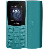 Telefon mobil Dual SIM Nokia 105 (2023), Cyan