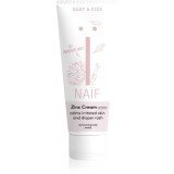 Naif Baby &amp; Kids Zinc Cream crema protectoare pentru nou-nascuti si copii fără parfum 75 ml