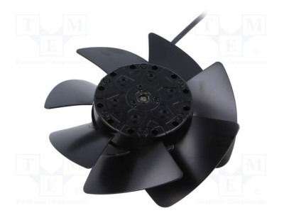 Ventilator axial EBM-PAPST 230V AC &amp;Oslash;138 mm bilă 2800 rpm foto