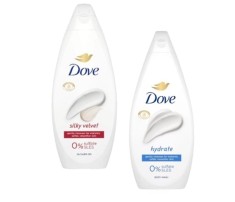 Pachet x 1Gel de dus Dove Essential Care Silky Velvet 720ml x 1Gel de dus Dove Essential Care Hydrate 720ml
