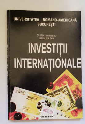 Investiții internaționale - Costea Munteanu, Călin V&amp;acirc;lsan foto