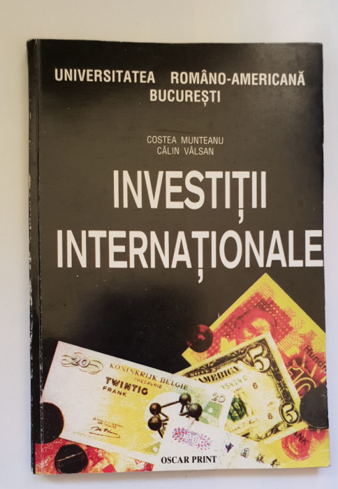 Investiții internaționale - Costea Munteanu, Călin V&acirc;lsan