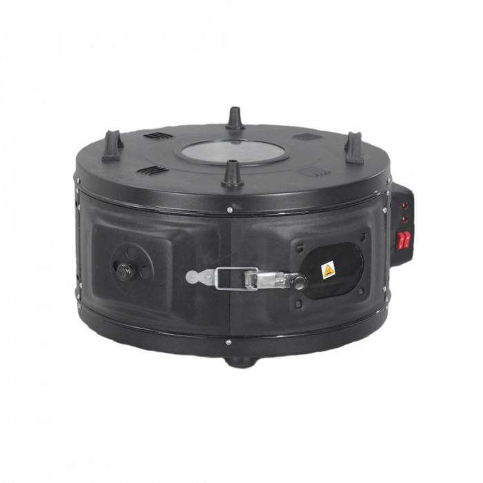 Cuptor rotund Zilan ZLN8917 Negru, putere 1200W, diametru 45 cm