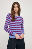 MAX&amp;Co. cardigan din lana culoarea violet, light, Max&amp;Co.