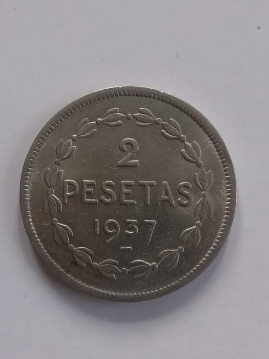 2 pesetas 1937
