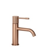 Baterie pentru lavoar Rea Venti Brush Copper Low