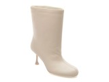 Botine elegante EPICA PREMIUM bej, B004, din piele naturala