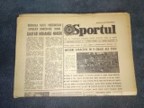 ZIARUL SPORTUL 7 AUGUST 1982 DIVIZIA A PRIMA ETAPA