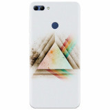 Husa silicon pentru Huawei Y9 2018, Abstract Grunge Light Triangle