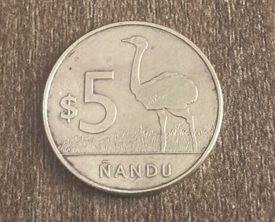C50 - Moneda foarte veche - Uruguay - 5 peso - 2011 foto