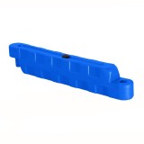 Cumpara ieftin Bariera modulara delimitare traseu karting, piste sau parcari, HDPE, umplere cu apa, anti-impact, rezistenta UV, interior exterior 100x20x25 cm, albas