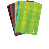 Caiet A4 capsat 48 file Clairefontaine Calligraphe, liniatura dictando