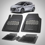 Cumpara ieftin Covorase Auto Hyundai i30 II (2012-2017) - Cauciuc Tip Tavita -Silver
