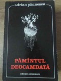 Pamantul Deocamdata. Sonete - Adrian Paunescu (1977, Eminescu) Poezie Romana, Coperta Necartonata