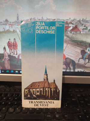 Transilvania de Vest Ziua Porților deschise hartă și text 20 septembrie 1992 109 foto
