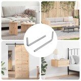 vidaXL Cheie Hexagonală 2 pcs Argintiu 32 x 86 mm Oțel 864862