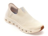 Cumpara ieftin Pantofi sport SKECHERS bej, GLIDE-STEP PRO, din material textil