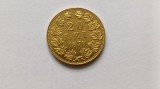 Romania -20 lei 1870-Replica dupa 20 lei 1870