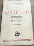 L. MF - Interbelica -Vasile Alecsandri - Poezii de Gh. Adamescu