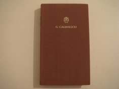 Opere vol. I - George Calinescu Editura pentru Literatura 1965 foto